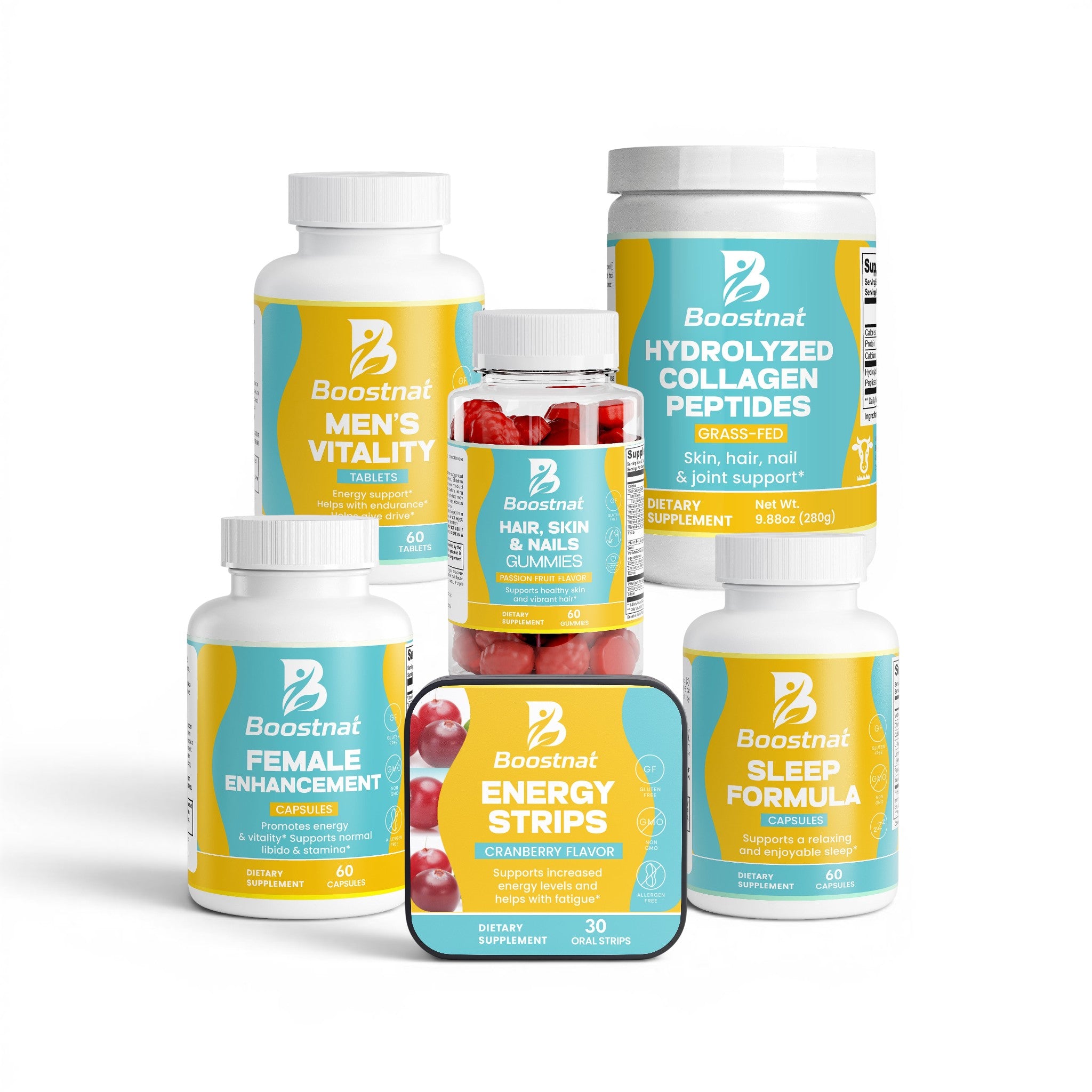 The Complete Boostnat Collection — All 6 Formulas